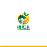  水果生鲜  赣南脐橙-logo设计 